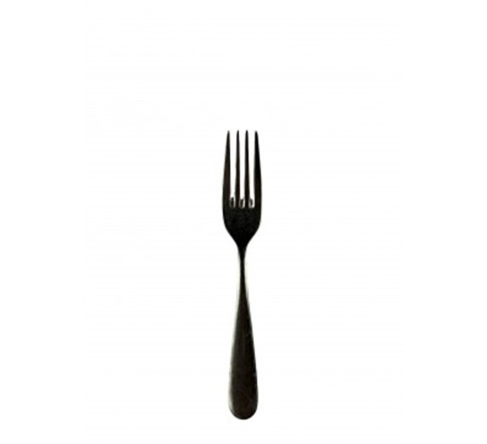 BAMBERG NEGRO TENEDOR POSTRE 170 mm