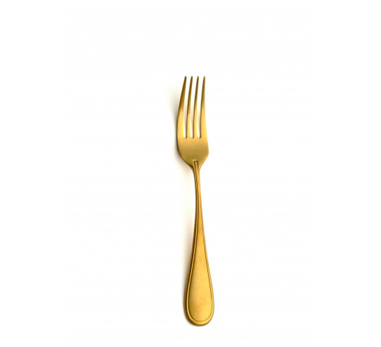 CONTOUR VINTAGE ORO TENEDOR POSTRE