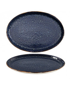 MOON BLUE 33 CM OVAL DISH