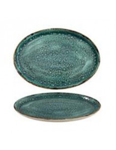 MOON TURQUOISE 23 CM OVAL DISH