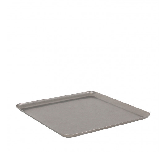 VINTAGE PLATA BANDEJA 19x19 cm