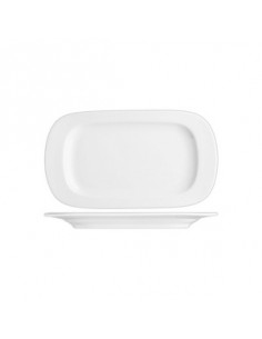 PRAGA WH. RECT. PLATTER...