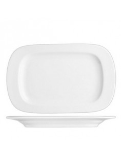 PRAGA WH. RECT. PLATTER...