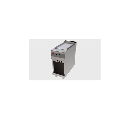 FRY TOP GAS C M JEMI S900 40 LISO CROMO