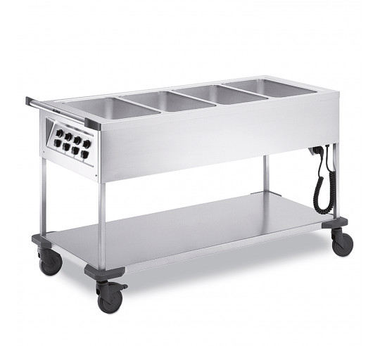 SAW4 CARRO BAÑO MARIA 4 GN 1/1