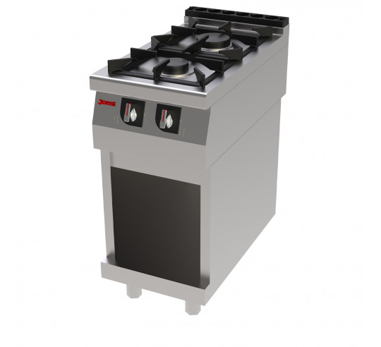 COCINA GAS CON MUEBLE JEMI S750 2 FUEGOS