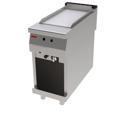 FRY TOP GAS C M JEMI S900 40 LISO CROMO