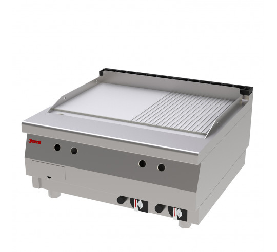 FRY TOP GAS JEMI S750 80  CROMO LISO/RAN