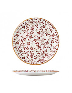 FLORA MARRON PLATO LLANO...