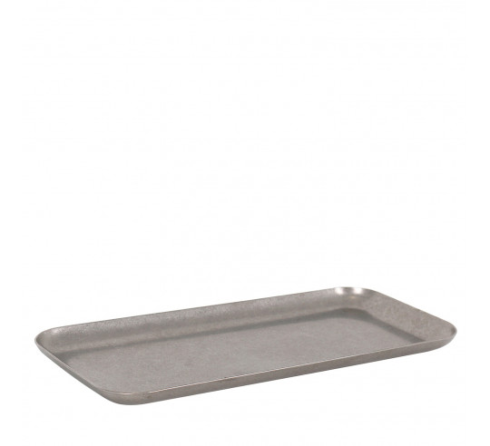 VINTAGE PLATA BANDEJA 19,5x8,5 cm