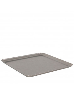 VINTAGE PLATA BANDEJA 19x19 cm