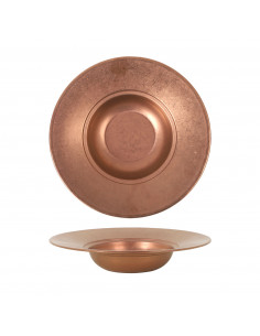 VINTAGE COBRE PLATO HONDO...