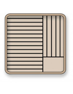 TRAEX CRATE 27,3 PLATE NARROW