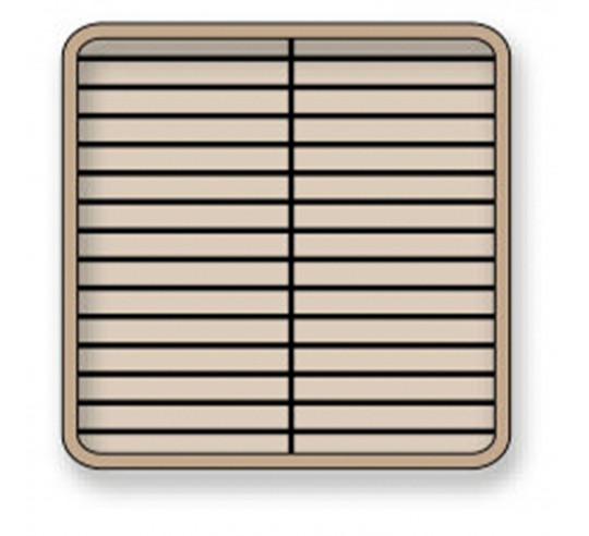 TRAEX CRATE 22,2 PLATE CM DESSERT