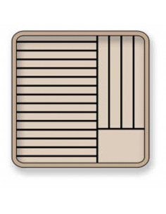 CESTA PLATOS CERRADA...