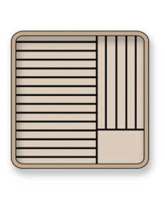 CESTA PLATOS CERRADA...