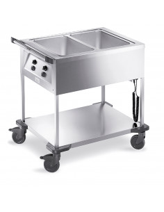 SAW2 CARRO BAÑO MARIA 2 GN 1/1