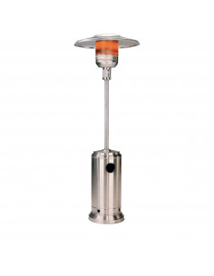 ESTUFA TERRAZA CORONA INOX GAS