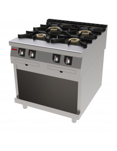 COCINA GAS 4 FUEGOS CON...