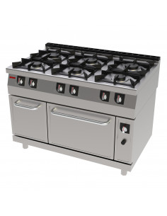 COCINA 6 F GAS CON HORNO...