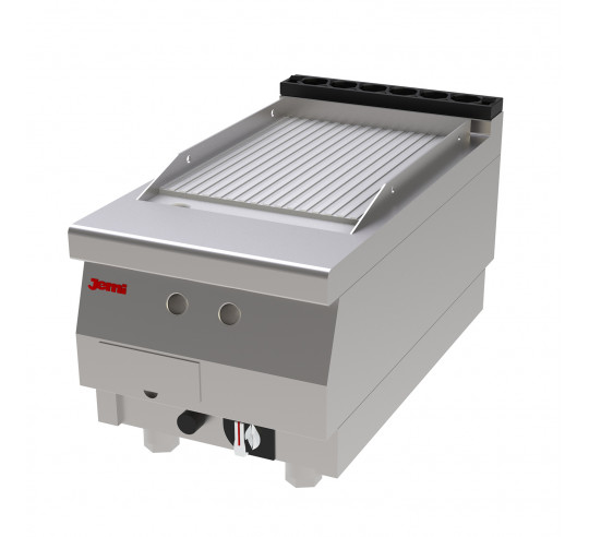 FRY TOP GAS JEMI S750 40 CM RANULADO