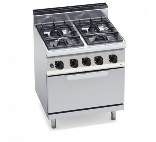 COCINA 4 FUEGOS + HORNO 2/1 GAS