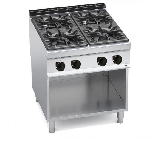 COCINA GAS 4 F MAXIMA 900 C/SOPORTE