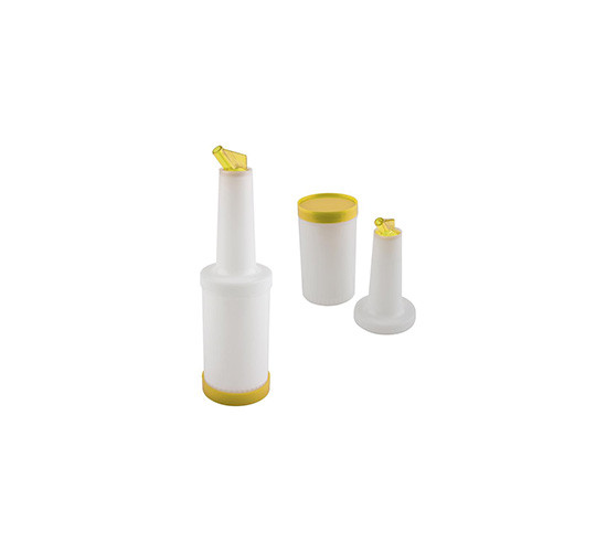 COCTELERIA BOTELLA DOSIFICAD 1l AMARILLO