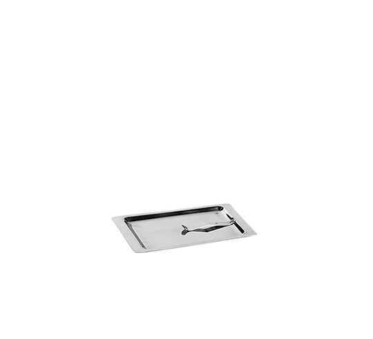 BANDEJA TARJETA C/PINZA 21x12,5 cm