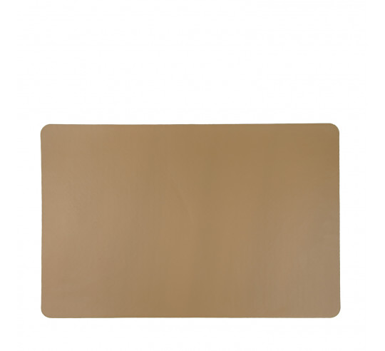MANTEL PLACEMAT RECTANGULAR 43X30 BEIGE