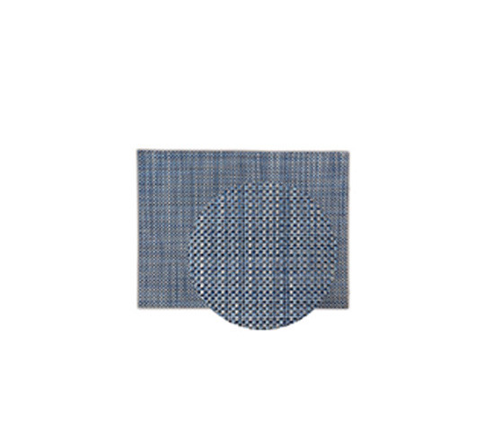 TABLEMAT MANTELITO AZUL/GRIS 48x36 cm