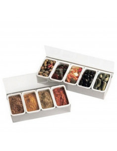 OVINOX SPICE DISPENSER 4 COMP.