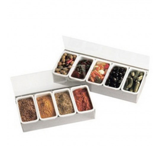 OVINOX SPICE DISPENSER 4 COMP.