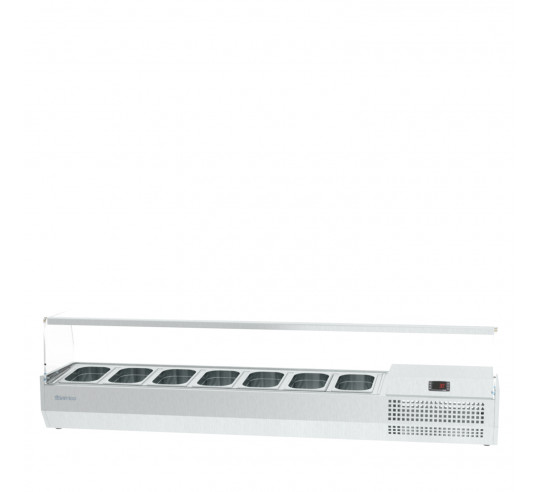 VITRINA REFRI. PIZZA VIP 1740 CRISTAL