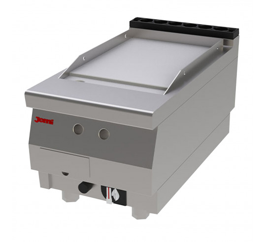 FRY TOP GAS JEMI S750 40 CM  CROMO LISO