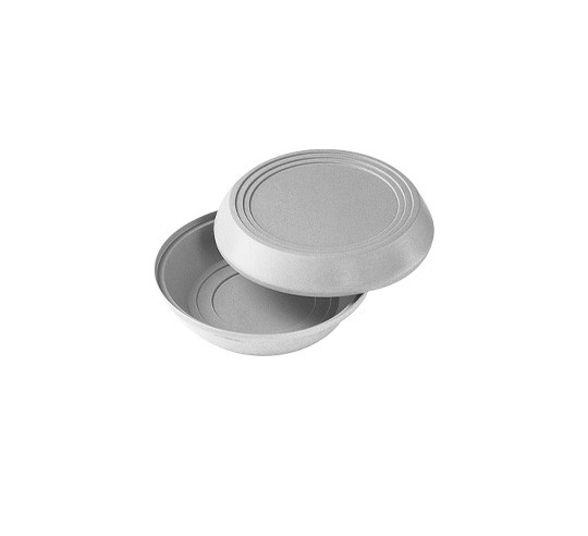 COMBITRAY BAJOPLATO HONDO GRIS 22 cm