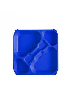 POLIC BANDEJA 5 COMP AZUL...