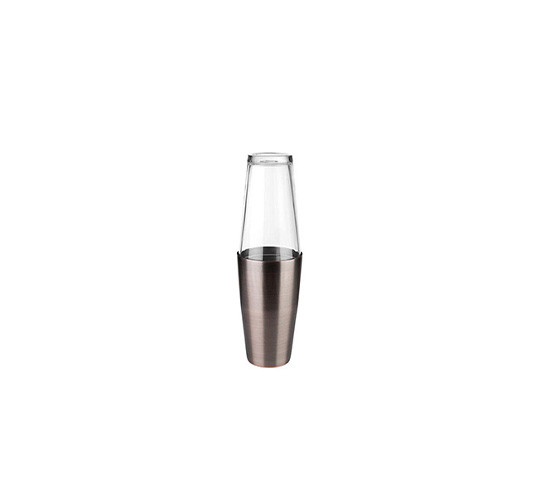 BOSTON COCTELERA 2 PZS COBRE ANTIGUO