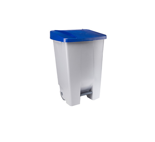CUBO BASURA SELECTIVO AZUL 80 l
