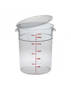 ROUND POLYC. FOOD CONTAINER...