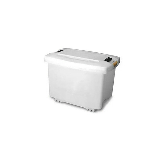 OVIPLAS RECT. CONTAINER W/ LID_WHEELS 70