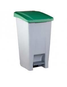 CUBO SELECTIVO TAPA VERDE 60 l