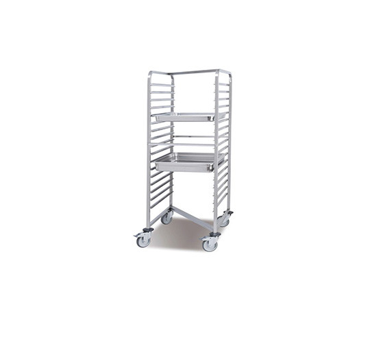 CARRO 17 GUIA ENCASTRAB GN 2/1