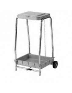 MALAGA WASTE BIN W/ WHEELS...