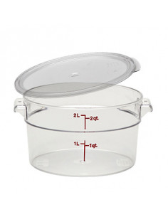 ROUND POLYC. FOOD CONTAINER...