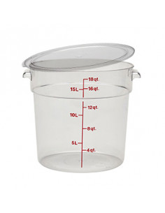 ROUND POLYC. FOOD CONTAINER...