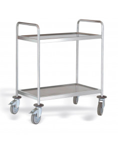 CARRO SERV INOX 2 EST 800X500