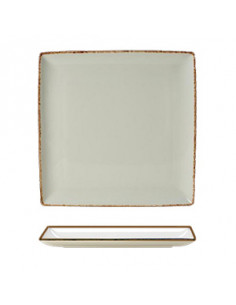 DAPPLE-BROWN PLATO CUADRADO...