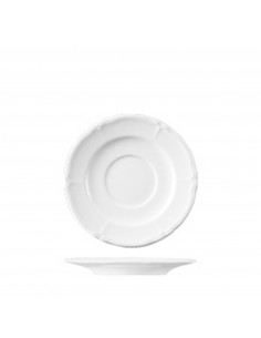 BARROCO WH. COFFEE SAUCER 13