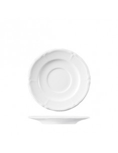 BARROCO WH. TEA SAUCER 15
